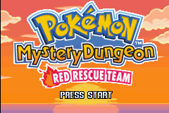 Pokmon Mystery Dungeon: Red Rescue Team (GBA)   © Nintendo 2005    1/3