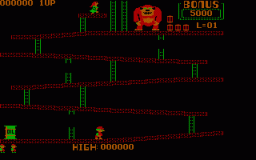 Donkey Kong (PC)   © Atari (1972) 1983    2/3