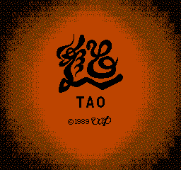 Tao (NES)   © Vap 1989    1/3