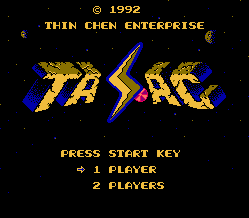 Tasac (NES)   © Sachen 1992    1/3