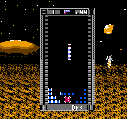Tetris 2 + BomBliss (NES)   © Bullet Proof 1991    3/3