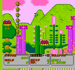 Fantasy Zone (NES)   © SunSoft 1987    2/3