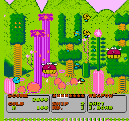 Fantasy Zone (NES)   © SunSoft 1987    3/3