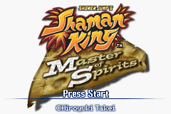 Shaman King: Master Of Spirits (GBA)   © Konami 2004    1/3