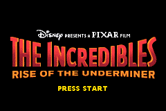 The Incredibles: Rise Of The Underminer (GBA)   © THQ 2005    1/4