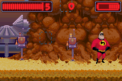 The Incredibles: Rise Of The Underminer (GBA)   © THQ 2005    4/4