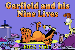 Garfield And His Nine Lives (GBA)   © Game Factory 2006    1/4
