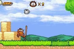 Garfield And His Nine Lives (GBA)   © Game Factory 2006    2/4