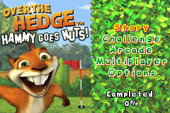 Over The Hedge: Hammy Goes Nuts (GBA)   © Activision 2006    1/3