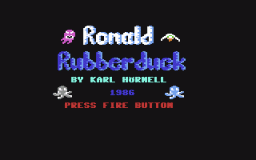 Ronald Rubberduck (C64)   © Players 1986    1/2