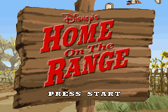 Home On The Range   © Disney Interactive 2004   (GBA)    1/3