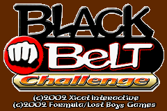Black Belt Challenge (GBA)   © THQ 2002    1/3