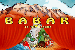 Babar To The Rescue (GBA)   © Game Factory 2006    1/3