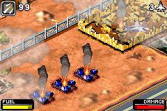 Top Gun: Firestorm Advance (GBA)   © Titus 2002    2/3