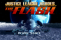Justice League Heroes: The Flash (GBA)   © Warner Bros. 2006    1/3