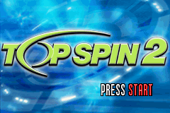 Top Spin 2 (GBA)   © 2K Sports 2006    1/3