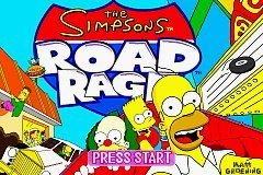 The Simpsons: Road Rage (GBA)   © THQ 2003    1/3