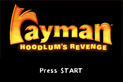 Rayman: Hoodlum's Revenge (GBA)   © Ubisoft 2005    1/3