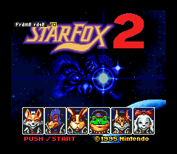 StarFox 2   © Nintendo 2017   (SNES)    1/3