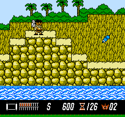 Kamen No Ninja: Hanamaru (NES)   © Capcom 1990    3/3