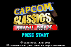 Capcom Classics Mini Mix (GBA)   © Capcom 2006    1/4