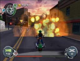Biker Mice From Mars (2006) (PS2)   © Game Factory 2006    2/3