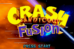 Crash Bandicoot Fusion (GBA)   © VU Games 2004    1/3