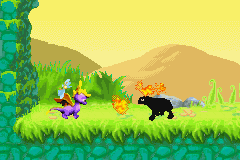 Spyro Fusion (GBA)   © VU Games 2004    2/4