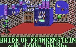 Bride Of Frankenstein (C64)   © Ariolasoft 1987    2/3