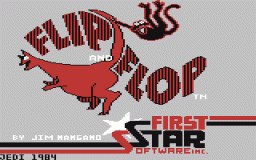 Flip And Flop (C64)   © First Star 1984    1/2