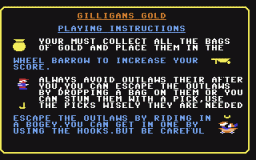 Gilligan's Gold (C64)   © Ocean 1984    2/3