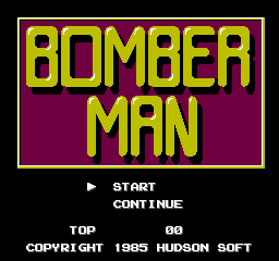 Bomberman (1985) (FDS)   © Hudson 1990    1/3