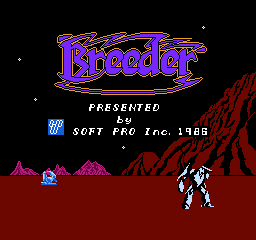 Breeder (FDS)   © Soft Pro 1986    1/3