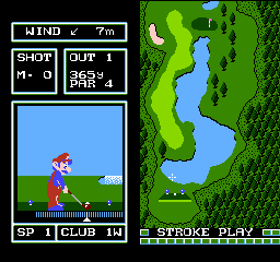 Family Computer Golf: Japan Course (FDS)   © Nintendo 1987    2/3