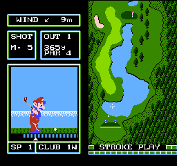 Family Computer Golf: Japan Course (FDS)   © Nintendo 1987    3/3
