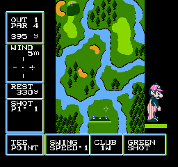 Family Computer Golf: U.S. Course (FDS)   © Nintendo 1987    3/3