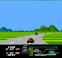 Famicom Grand Prix II: 3D Hot Rally (FDS)   © Nintendo 1988    3/3