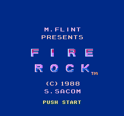 Fire Rock (FDS)   © Use Corporation 1988    1/3