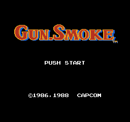 Gun Smoke (FDS)   © Capcom 1988    1/3