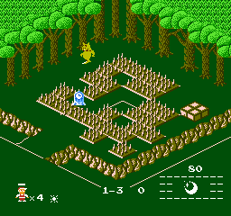 Knight Lore (FDS)   © Jaleco 1986    3/3