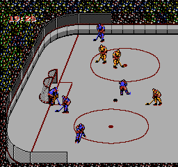 Konami Ice Hockey (FDS)   © Konami 1988    3/3