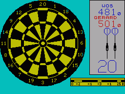 Championship Darts (SPC)   ©  1983    2/2