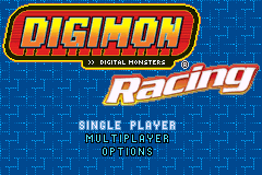 Digimon Racing (GBA)   © Bandai 2004    1/3