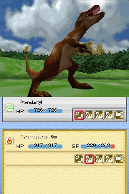 Fossil League: Dino Tournament Championship (NDS)   © MTO 2005    1/4