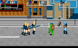 Teenage Mutant Ninja Turtles: The Arcade Game (PC)   © Konami 1991    10/17