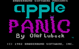 Apple Panic (PC)   © Brderbund 1982    1/3