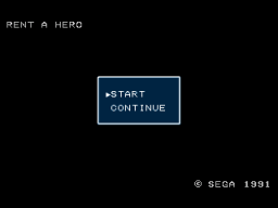 Rent A Hero (SMD)   © Sega 1991    1/3