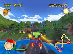 Pac-Man World Rally   © Bandai Namco 2006   (PS2)    1/8