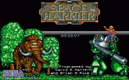 Space Harrier (PC)   © Sega 1989    1/3