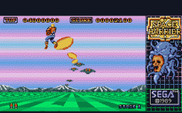 Space Harrier (PC)   © Sega 1989    3/3